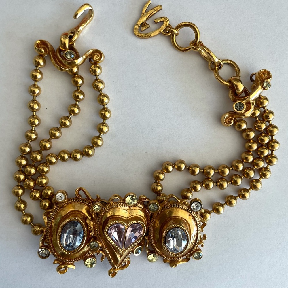 Christian Lacroix Choker Necklace 1990s